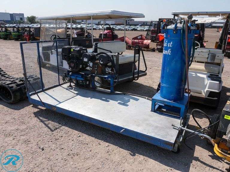 Pressurized Paint Sprayer System, Gas