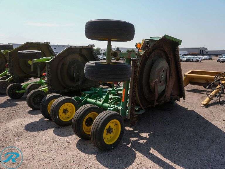 John Deere CX15 Flex-Wing Rotary Mower, PTO-Driven, Pin Hitch - Roller Auctions