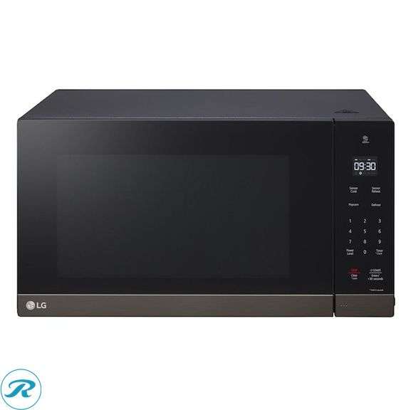 (1) New- LG 2-cu ft Large 1200 -Watt Sensor Cooking Controls Countertop Microwave ( Black Stainless Steel ) (Total of 1 Microwave)