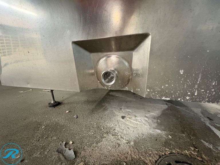 Stainless Steel  Jacketed Tank With Hinged Lid, 84” x 50” x 38”H - Roller Auctions