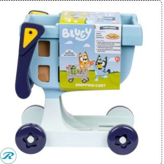 Bluey My Siz Shopping Set- New/ Damaged Box