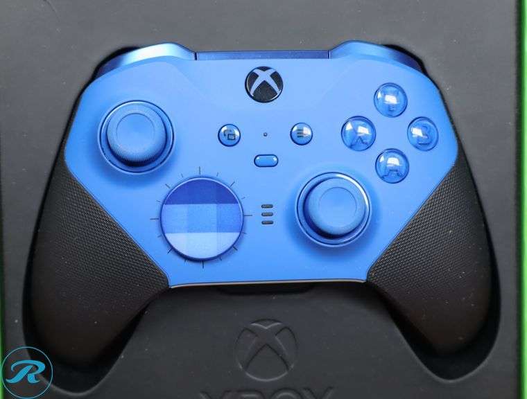 (2) Microsoft - Elite Series 2 Core Wireless Controller for Xbox - Blue - Used - Roller Auctions