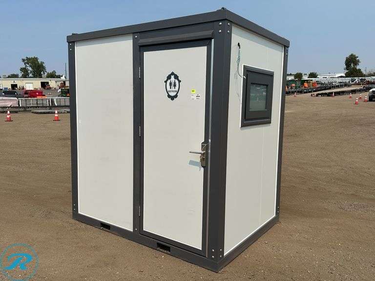 New Bastone Portable Bathroom With Sink, Toilet and Shower, 110V, Forklift Pockets - Roller Auctions
