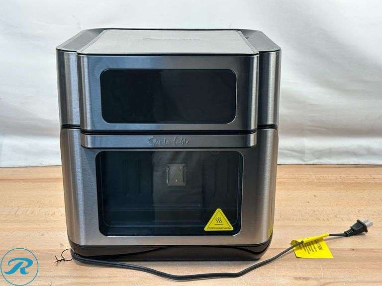 Sur La Table 13 qt Air Fryer, Black - 7 in 1 Multi-Functional, 10 Preset Cooking Functions- Like New - Roller Auctions