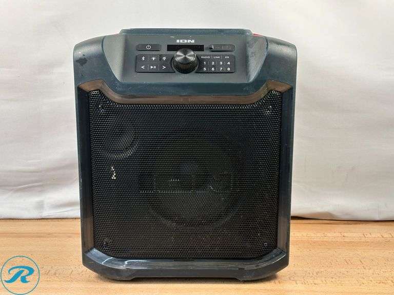 Pathfinder™ 280° High-Power All-Weather Bluetooth®️-Enabled Speaker with Premium Wide-Angle Sound- Used/ Small Damage, Scuffs, & Volume Knob Doesn't Function Properly - Roller Auctions