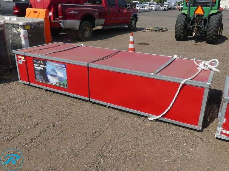 New Greatbear C404013 Dome Container Shelter, 40' x 40' x 13' - Roller Auctions