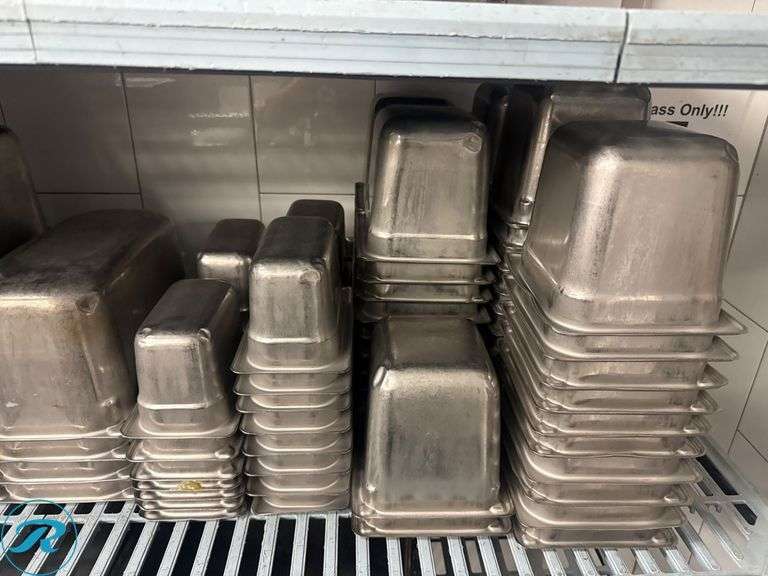 Assorted Stainless Steel Inserts and Food Pans - Roller Auctions