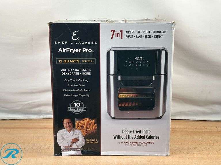 Emeril Lagasse™ 12Qt AirFryer Pro™- Used - Roller Auctions