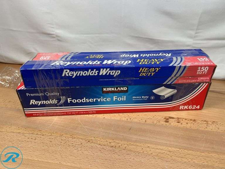 (3) Assorted Heavy Duty Aluminum Foil - New/Open Box - Roller Auctions