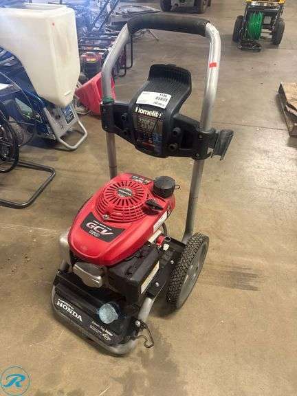 Homelite 2700 PSI 2.3 GPM Pressure Washer with Honda GCV160 Gas Engine ...