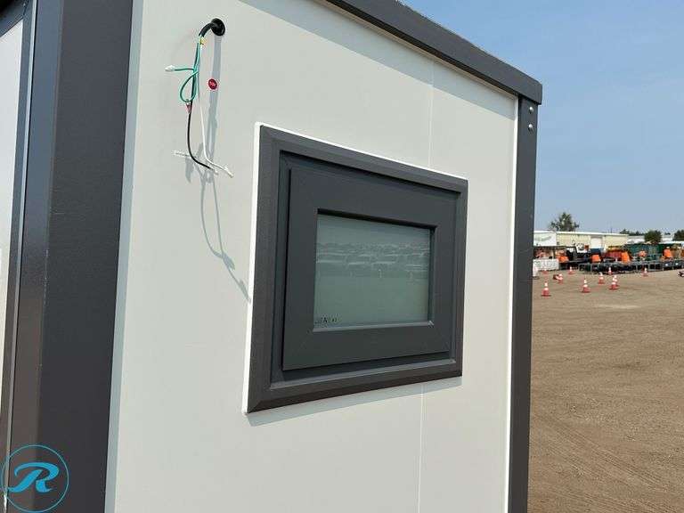 New Bastone Portable Bathroom With Sink, Toilet and Shower, 110V, Forklift Pockets - Roller Auctions