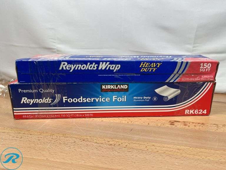 (3) Assorted Heavy Duty Aluminum Foil - New/Open Box - Roller Auctions