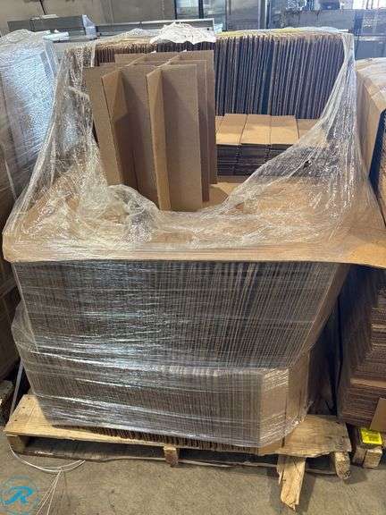 (2) Pallets of Liquor Bottle Partitions, 9” x 12” x 12”H, 12 Compartments - Roller Auctions