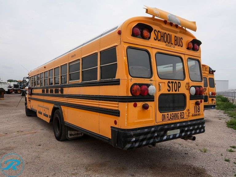 1999 Blue Bird 3800 International RWD 65-Passenger School Bus - Roller Auctions