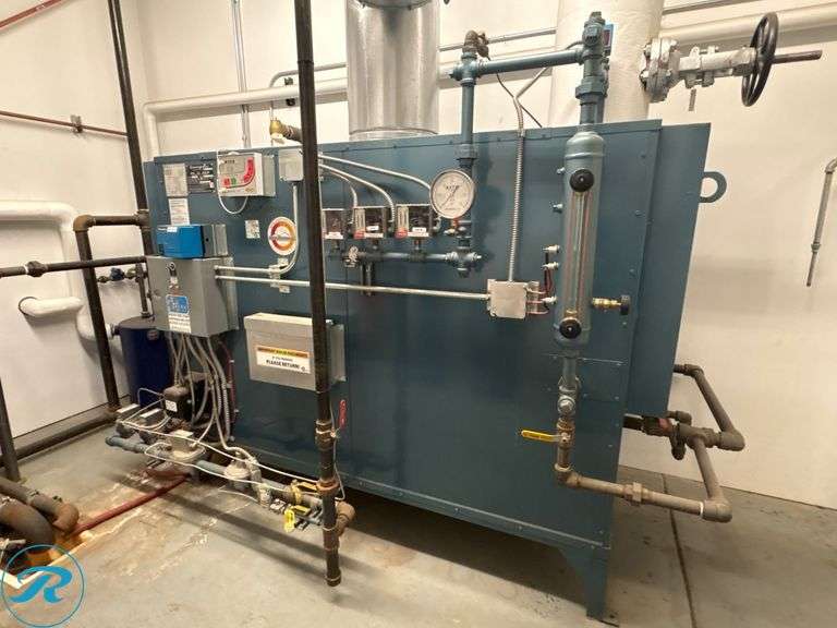 Rite Model 135S Gas-Fired Steam Boiler, 104” x 44” x 6’H