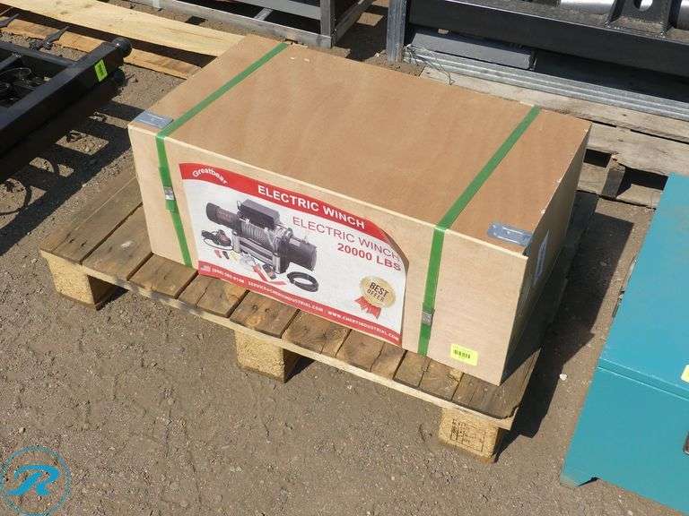 New Greatbear Electric Winch, 20,000Lb Capacity - Roller Auctions