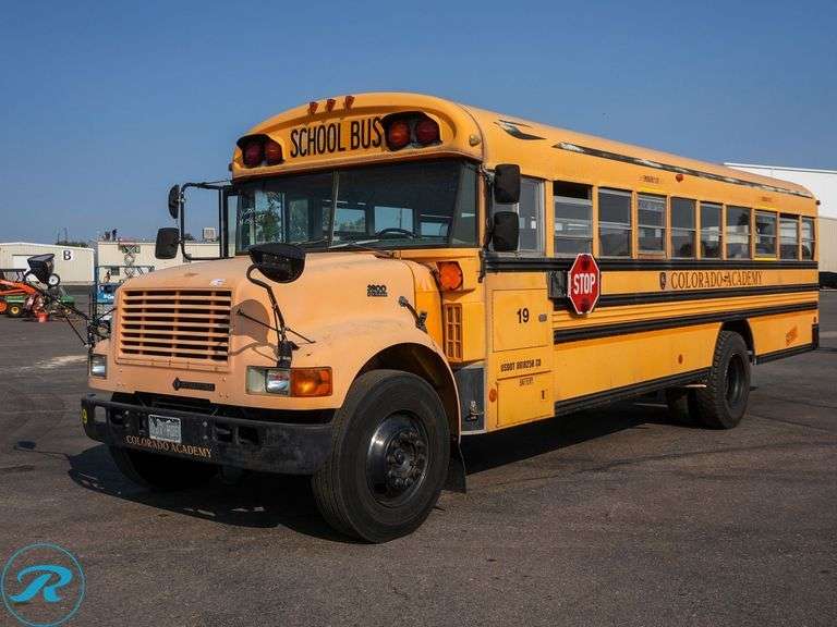 2003 Blue Bird 3800 International RWD 53-Passenger School Bus - Roller Auctions
