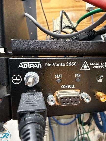 Adtran NetVanta 5660 Unit with comCables Patch Panel - Roller Auctions