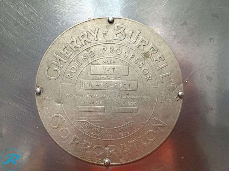 Cherry-Burrell Round Processor Tank Model WPT, 72” Diameter, 82” Tall - Roller Auctions