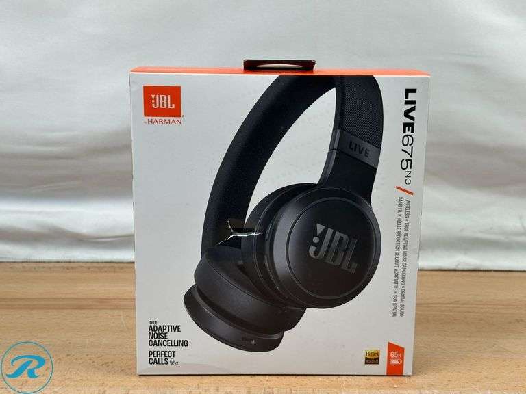 JBL Live 675NC Wireless True Adaptive Noise-cancelling On-Ear Headphones - Like New - Roller Auctions
