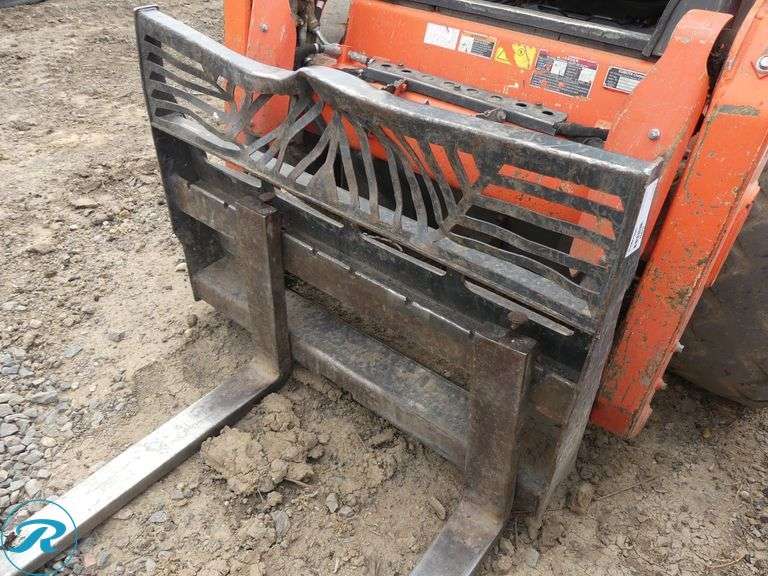 Fork Attachment to Fit Skid Steer Loader, 36" Forks - Roller Auctions