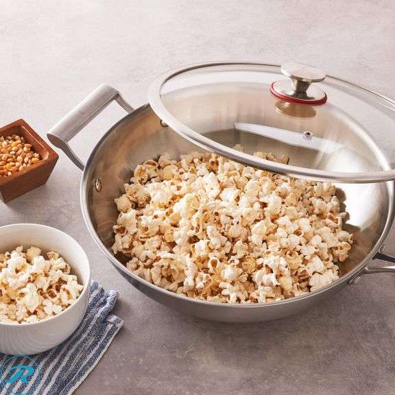 (2) MIU Stainless Steel Wok - New - Roller Auctions