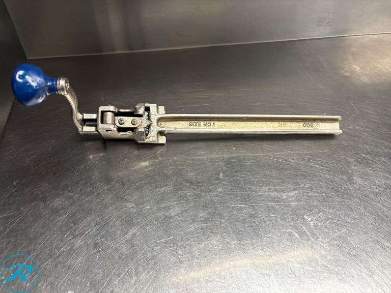 Stainless Steel Work Table with 6” Backsplash, Edlund #1 Can Opener on Casters, 60” x 30” x 35”H - Roller Auctions
