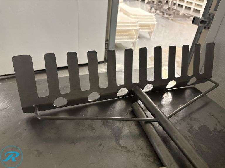 Stainless Steel Food-Safe Utensils with Scrapers and Rakes - Roller Auctions
