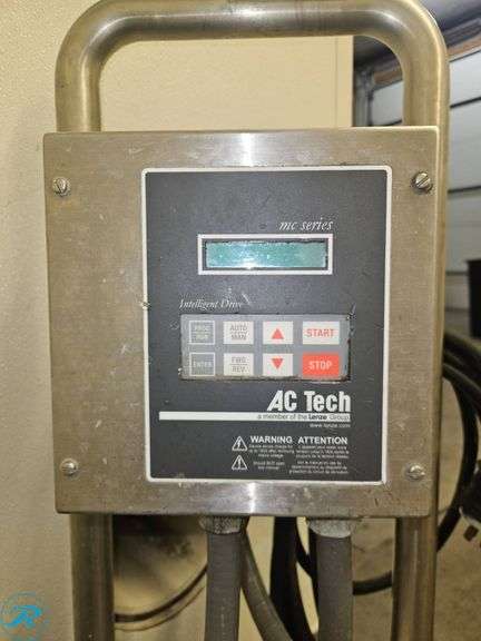 Lenze Stainless Steel Pump with AC Tech Controller, 3 HP, 200/240V - Roller Auctions