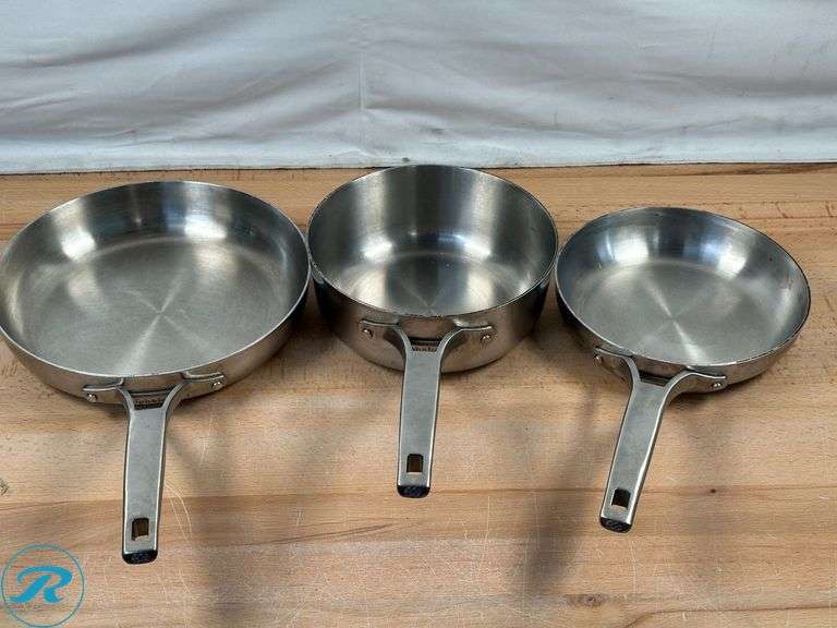 Calphalon Premier Tri-Ply 12-piece Stainless Steel Cookware Set - Used - Roller Auctions