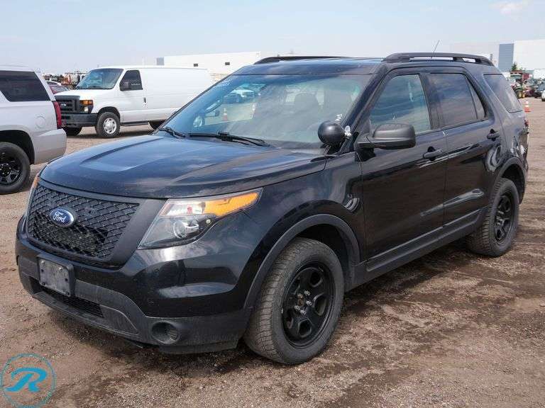 2015 Ford Explorer AWD Police Interceptor SUV - Roller Auctions