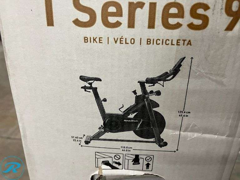 NordicTrack T Series 9 Exercise Bike - New - Roller Auctions