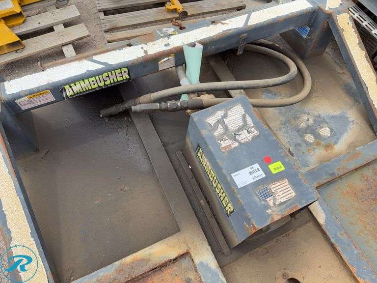 Ammbusher 6' Hydraulic Brush Mower, Model AM72300I80951 To Fit Skid Steer Loader - Roller Auctions