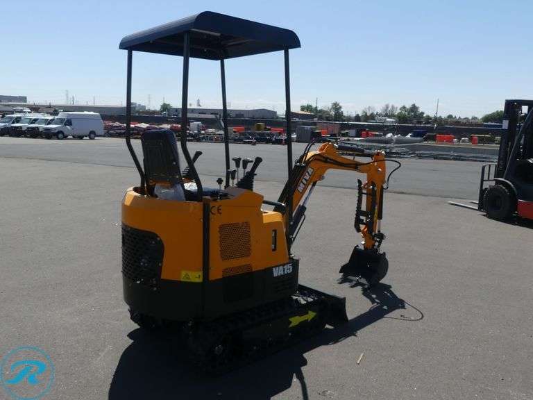 New 2025 Miva VA15 Mini Excavator - Roller Auctions