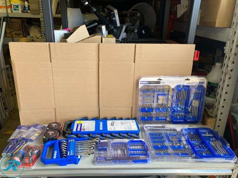 (9) New- Assorted Tool Supply Kit (total of 9 items) - Roller Auctions