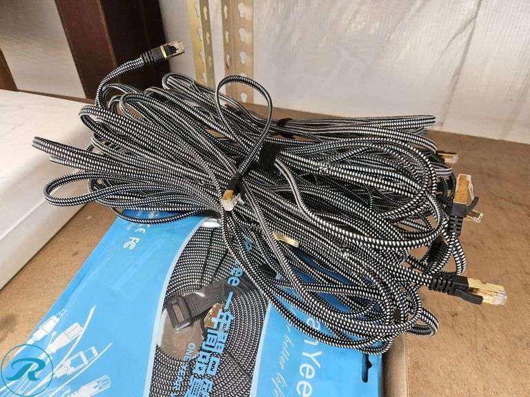 DanYee Ethernet Cable Bundle with Braided Design - Roller Auctions