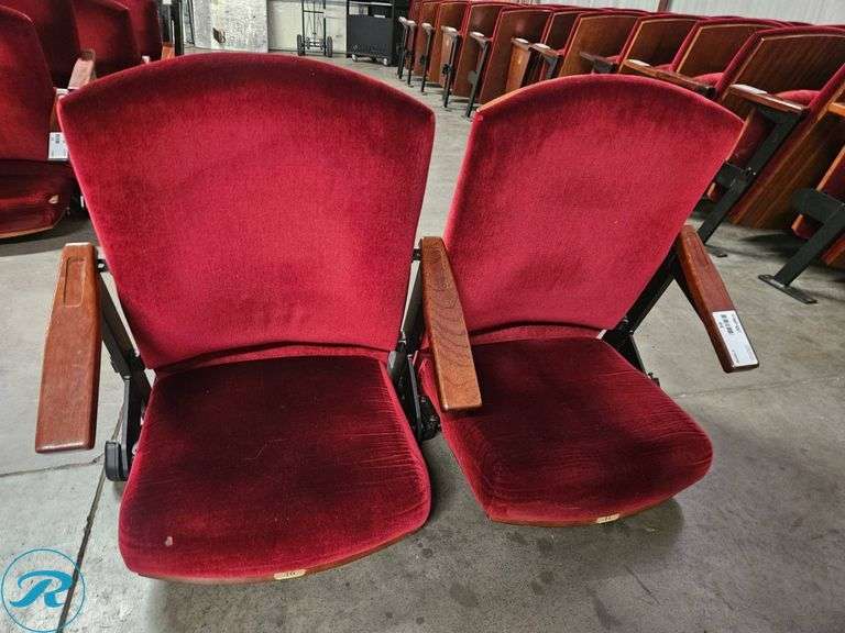 (2) Gates Concert Hall Wall Mount Seats From University of Denver