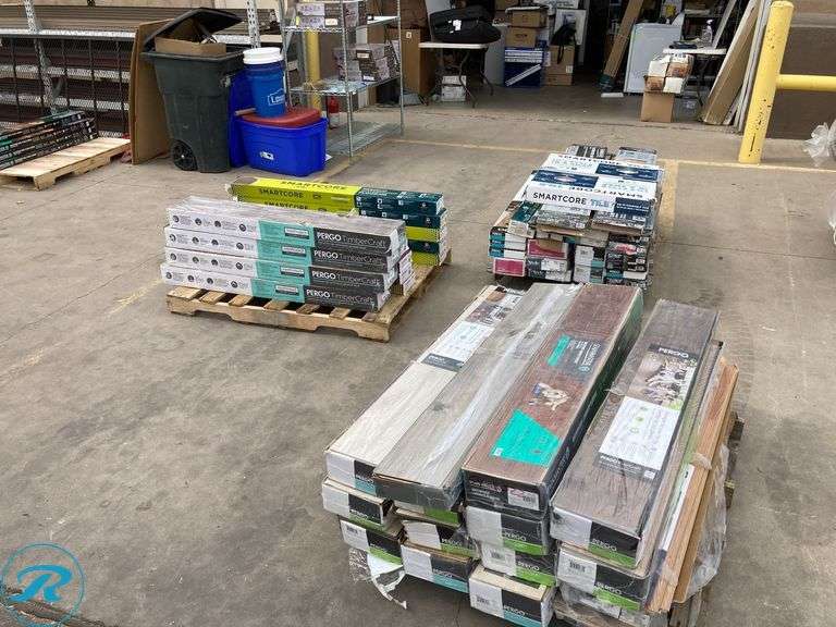 (3) New- Assorted pallets of flooring tile (please see photos different models) - Roller Auctions