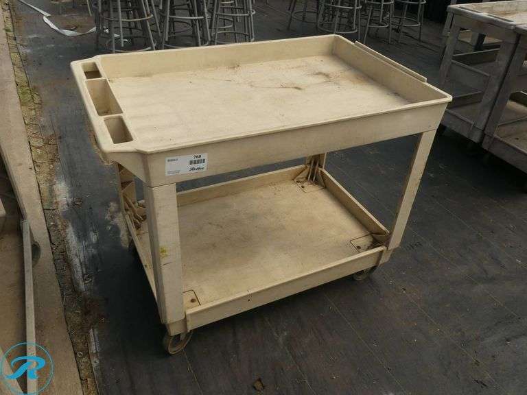 2-Tier Utility Cart - Roller Auctions