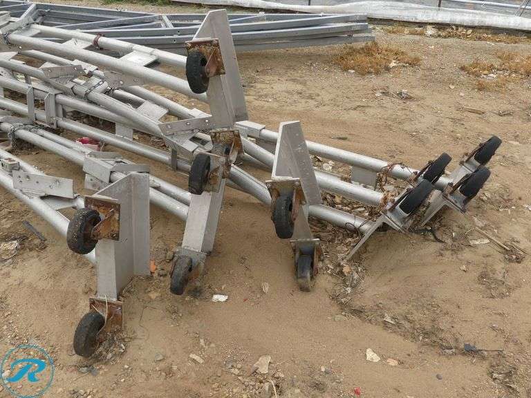 Aluminum Rolling Greenhouse Roof Liner Installation Trusses - Roller Auctions