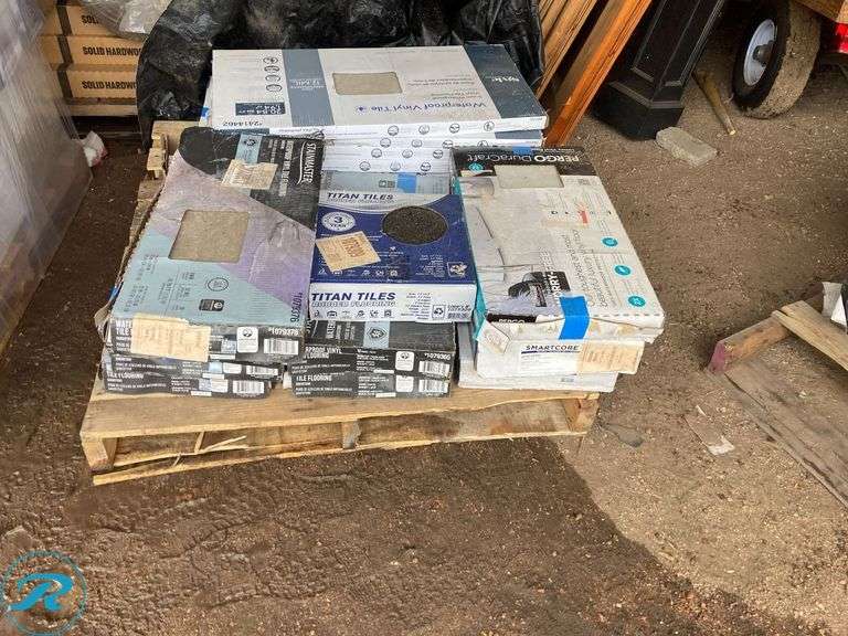 (13) New- Assorted Pallet of Tile (total of approx. 13 boxes) - Roller Auctions