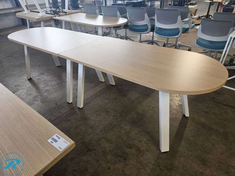 (2) Enwork Sawhorse Conference Table, 33″x66″