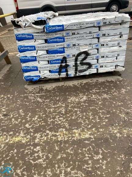 (41) New- CertainTeed Roof Shingles (one bundle is open but complete) See Photos - Roller Auctions