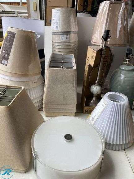 (67) New - Assorted Lights and Shades (total of 67 items) - Roller Auctions