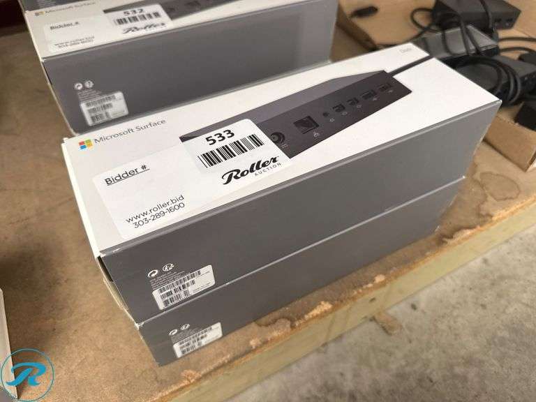 (2) Microsoft Surface Dock 2, Model 1661 - Roller Auctions
