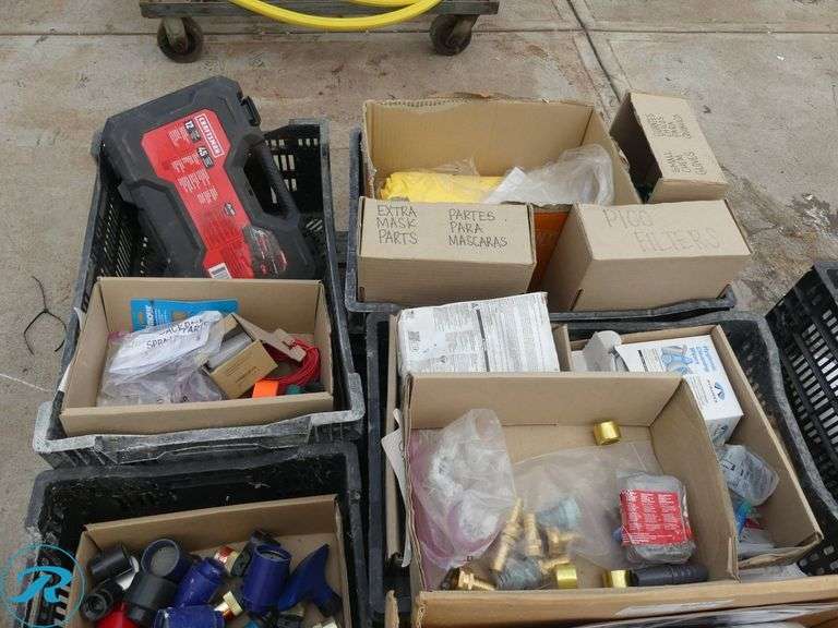 (2) Pallets of Hardware and Parts - Roller Auctions