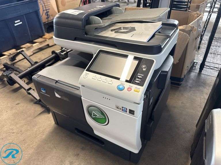 Konica Minolta Bizhub C3351 Multifunction Printer, Manufactured January 2018 - Roller Auctions