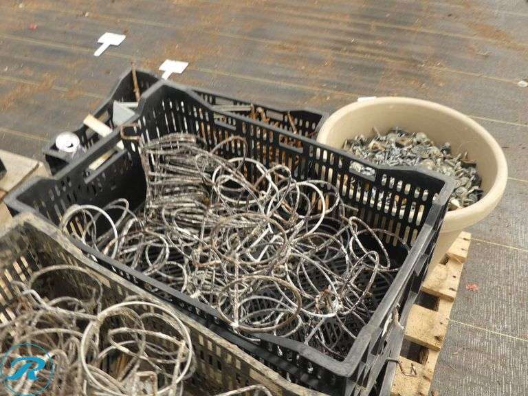 (2) Pallets of Mixed Scrap Metal and Hardware - Roller Auctions