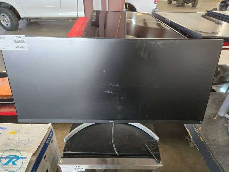 LG 34BK650-W UltraWide Monitor, 34-Inch, 19V, 2.4A (Scratched) - Roller Auctions