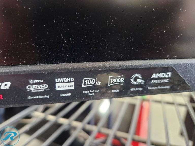 MSI Optix MAG341CQ Curved LED Gaming Monitor - Roller Auctions